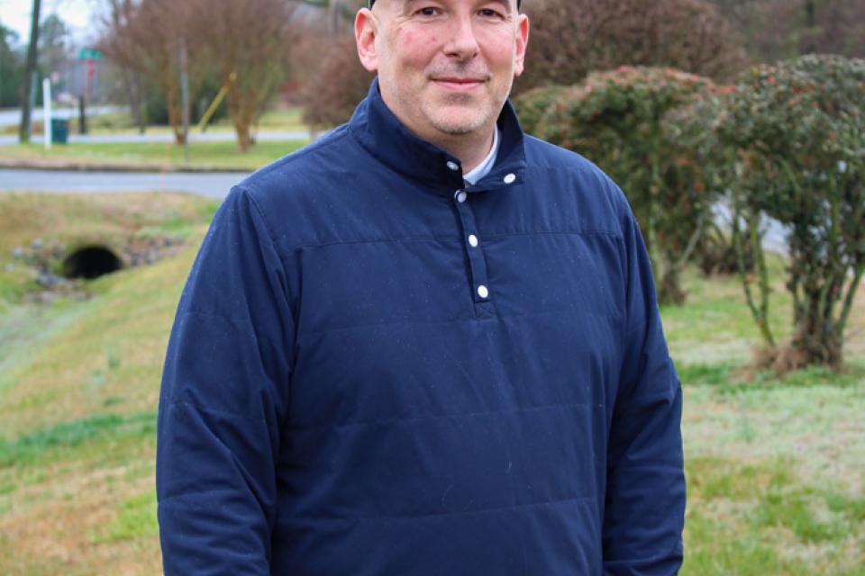Joe Willoughby, Weed Control Coordinator for Talbot County Roads Department