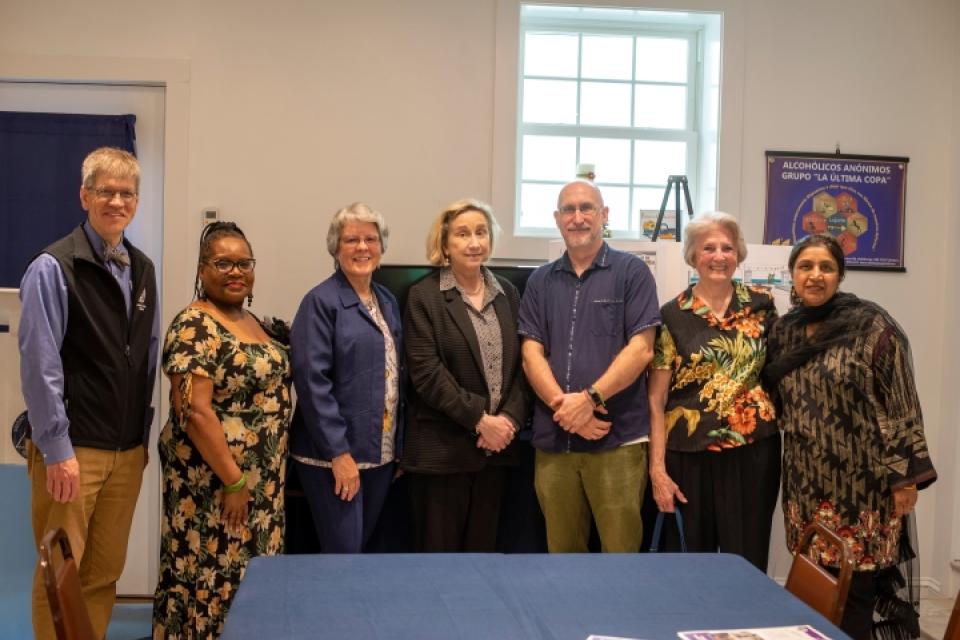 Assistant Secretary Carol Gilbert visits Chesapeake Multicultural Resource Center in Easton, MD. Photo provided by DHCD.