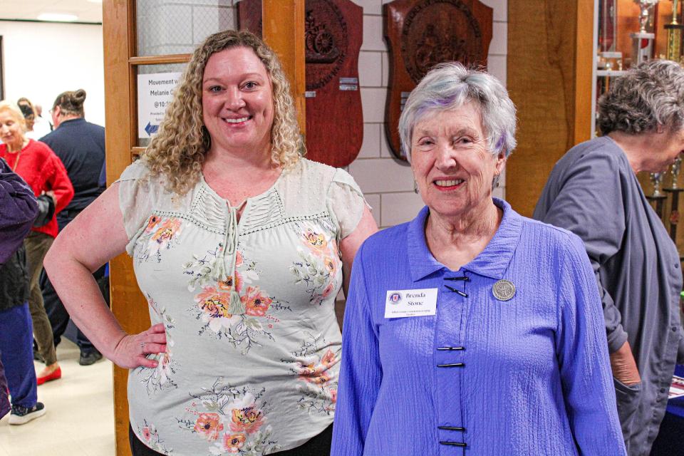 Jenna Marchi and Brenda Stone are both members of the planning team behind the Resource Fair.