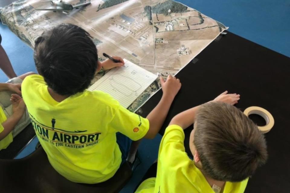 ACE participants learn about the various features of an airport, their significance, and why they are essential for smooth operations.
