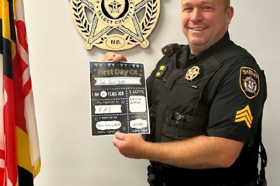 Sergeant Kevin Parks begins fourth year at Easton High School