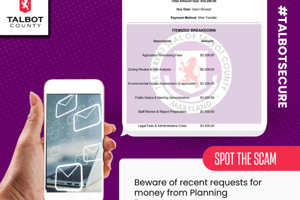 Screenshot of Scam Email Contents